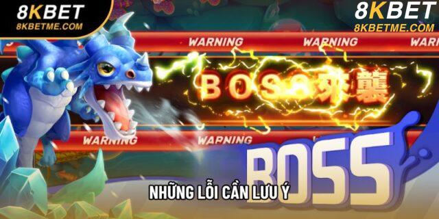 Những lỗi cần lưu ý