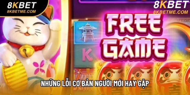 Những lỗi cơ bản người mới hay gặp