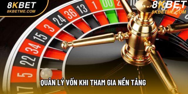 Quản lý vốn khi tham gia nền tảng 